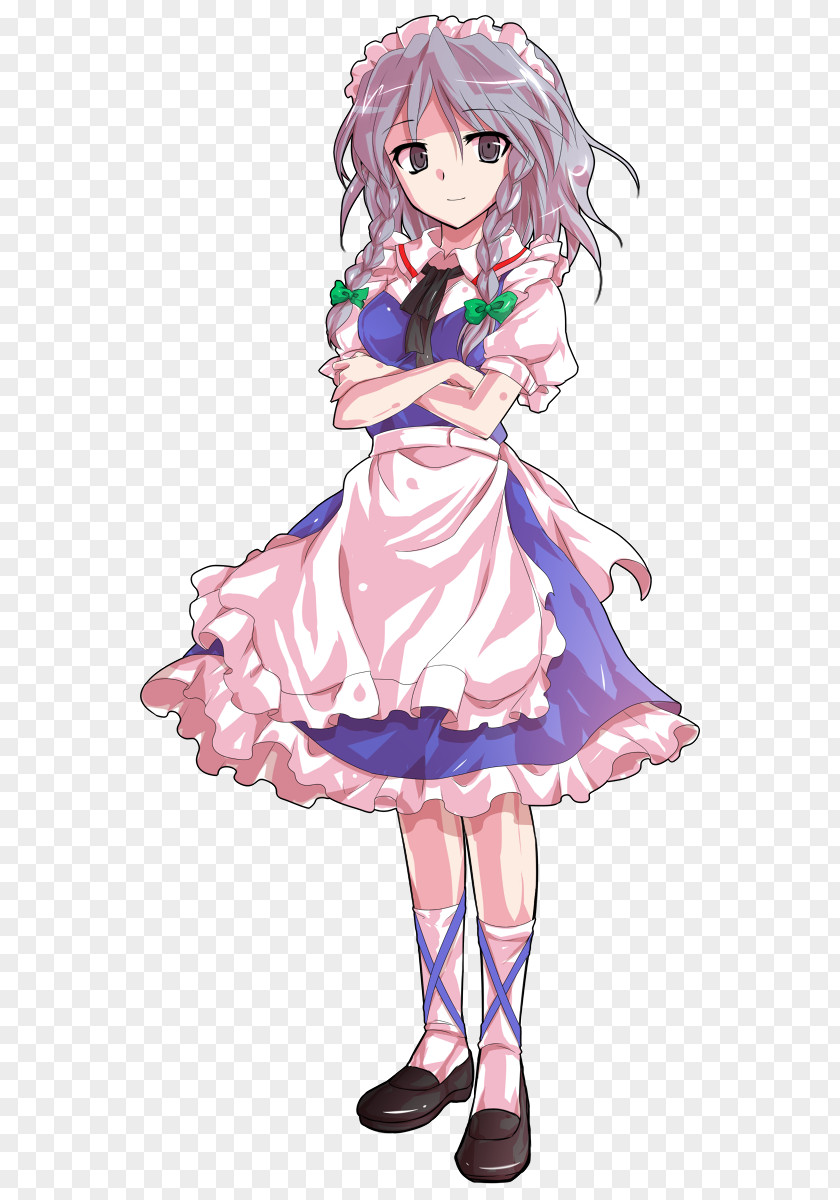 Touhou Project Sakuya Izayoi Music Video Character PNG video Character, izayoi clipart PNG