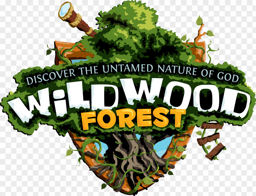 Wildwood Symbol Logo Forest Graphics Tree Font PNG