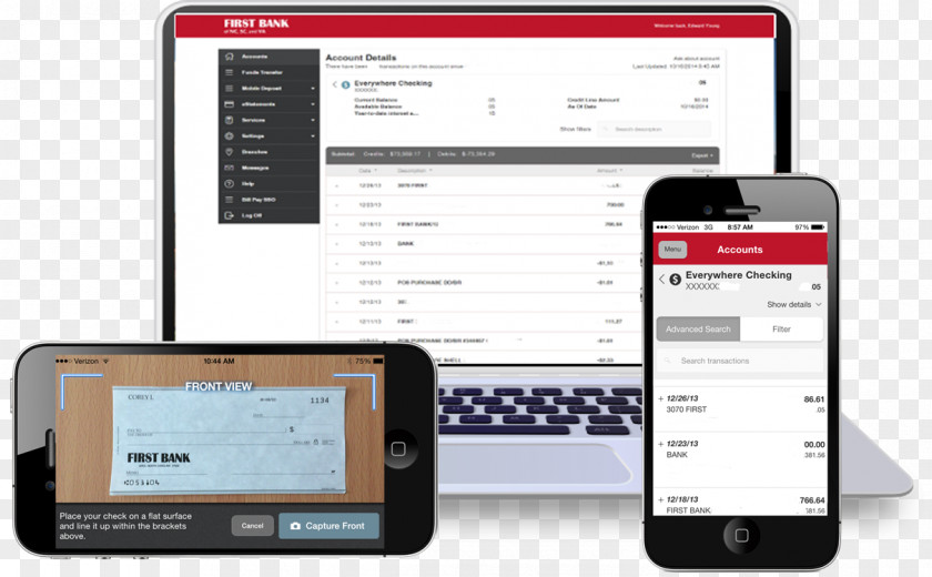 Bank Online Banking Smartphone ABA Retail PNG