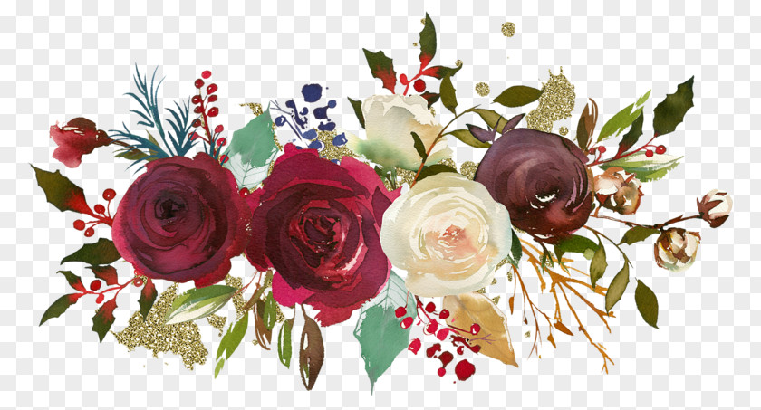 Flower Floral Design Watercolor Painting Rose Floristry PNG