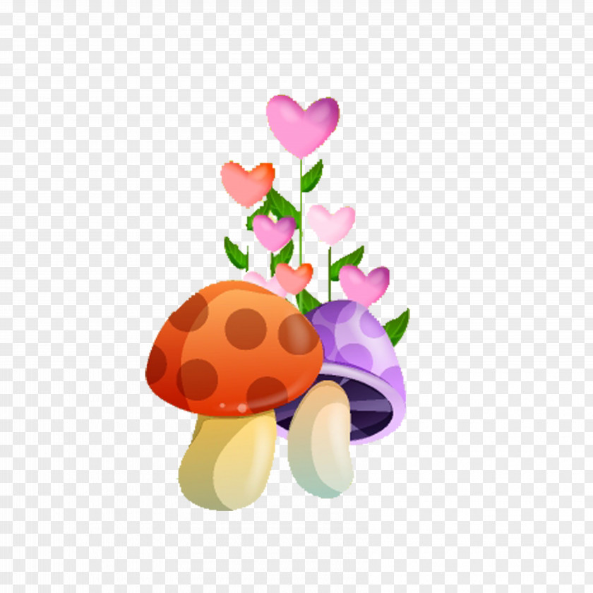 Mushroom Shiitake Cartoon PNG