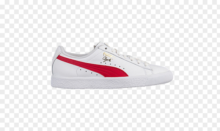 Red Puma Shoes For Women Clyde Sports Brothel Creeper PNG