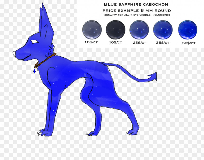 Blue Sapphire Dog Breed Italian Greyhound Cartoon PNG