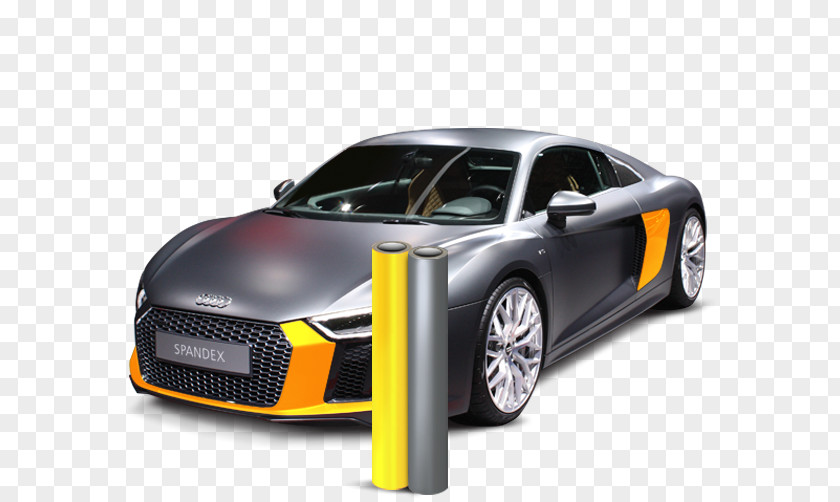 Car Audi R8 Wrap Advertising Vehicle PNG