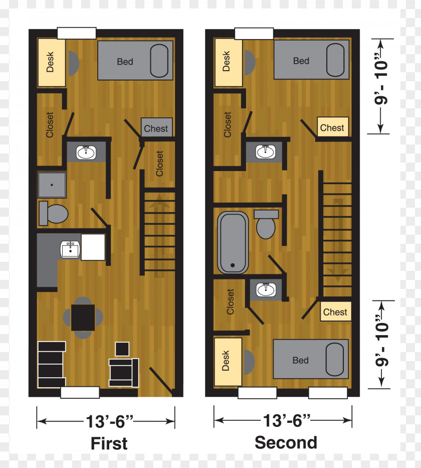 House Carpenter/Wells Complex Floor Plan Dormitory PNG