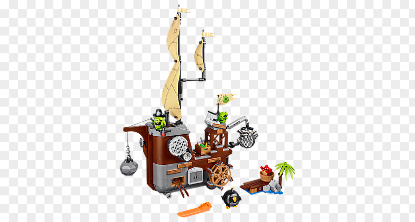 Lego Angry Birds 75825 LEGO The Movie Piggy Pirate Ship 75826 King Pig's Castle Amazon.com PNG