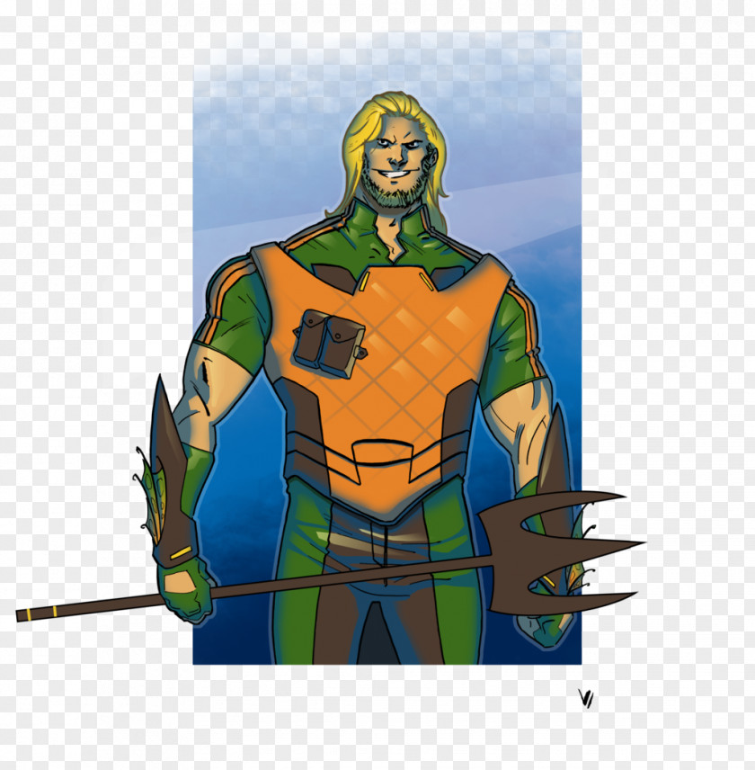 Aquaman Superhero Cartoon PNG