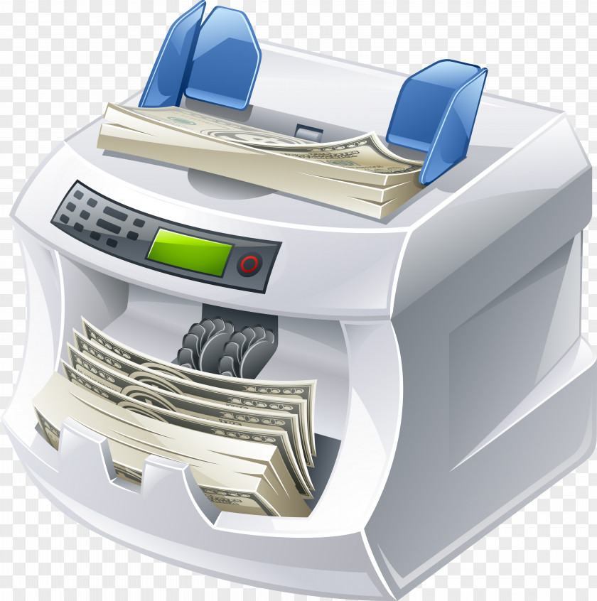 Credit Card Currency-counting Machine Cash Automated Teller Clip Art PNG