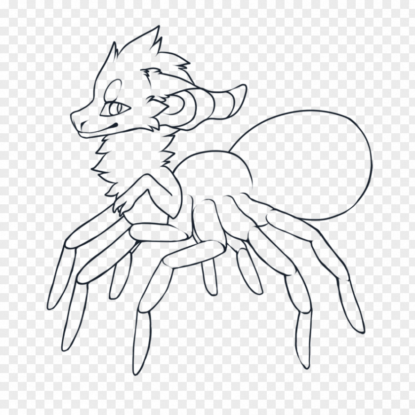 Free Furry Base Spider Sketch Image Agelenopsis Naevia Graphics PNG