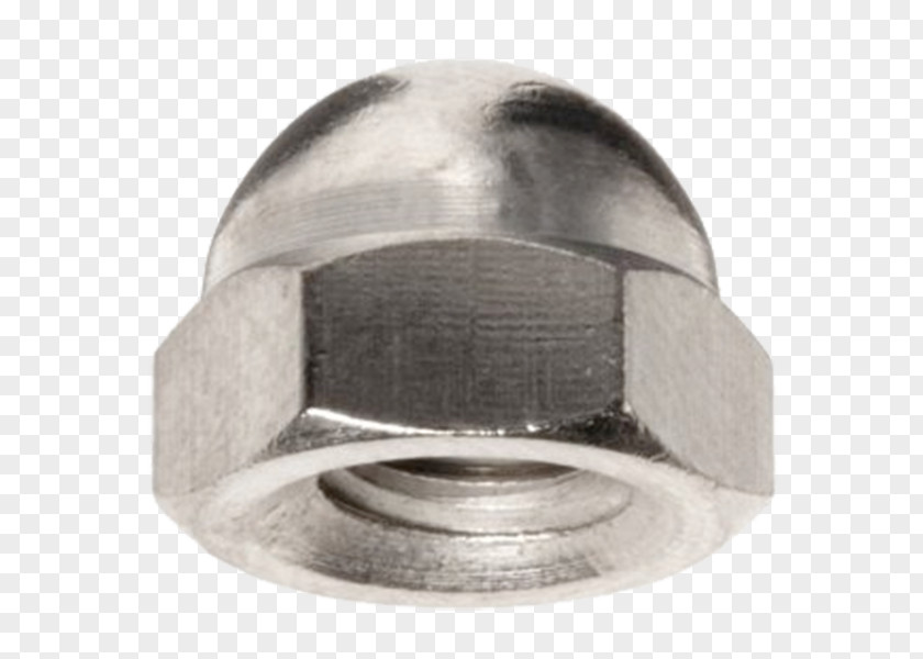 Acorn Nut Dimensions Stainless Steel Fastener Screw Thread PNG