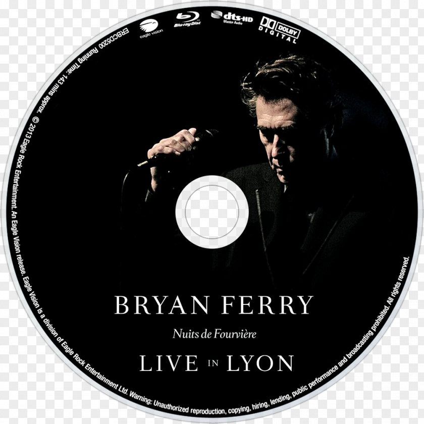 Bryan Ferry House Live In Lyon STXE6FIN GR EUR Blu-ray Disc DVD Nuits De Fourvière PNG