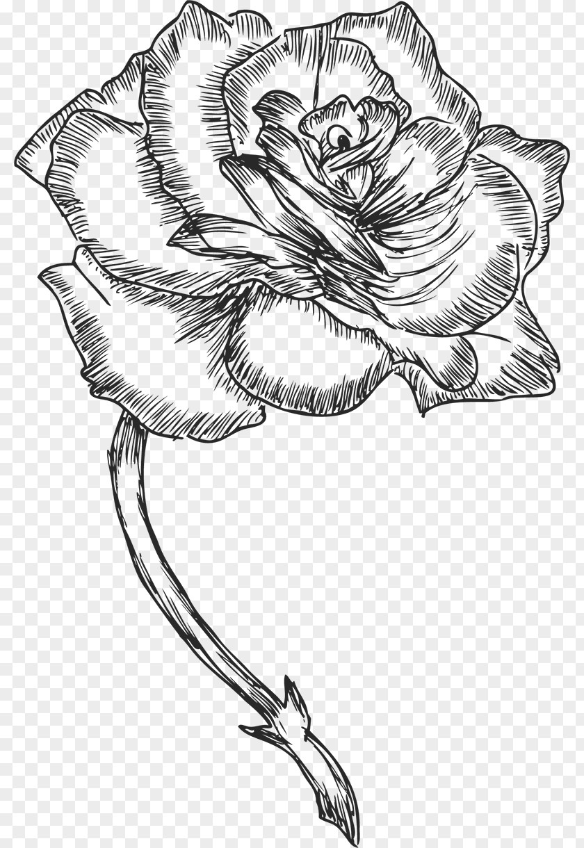 Painting Floral Design Drawing Monochrome Photography PNG