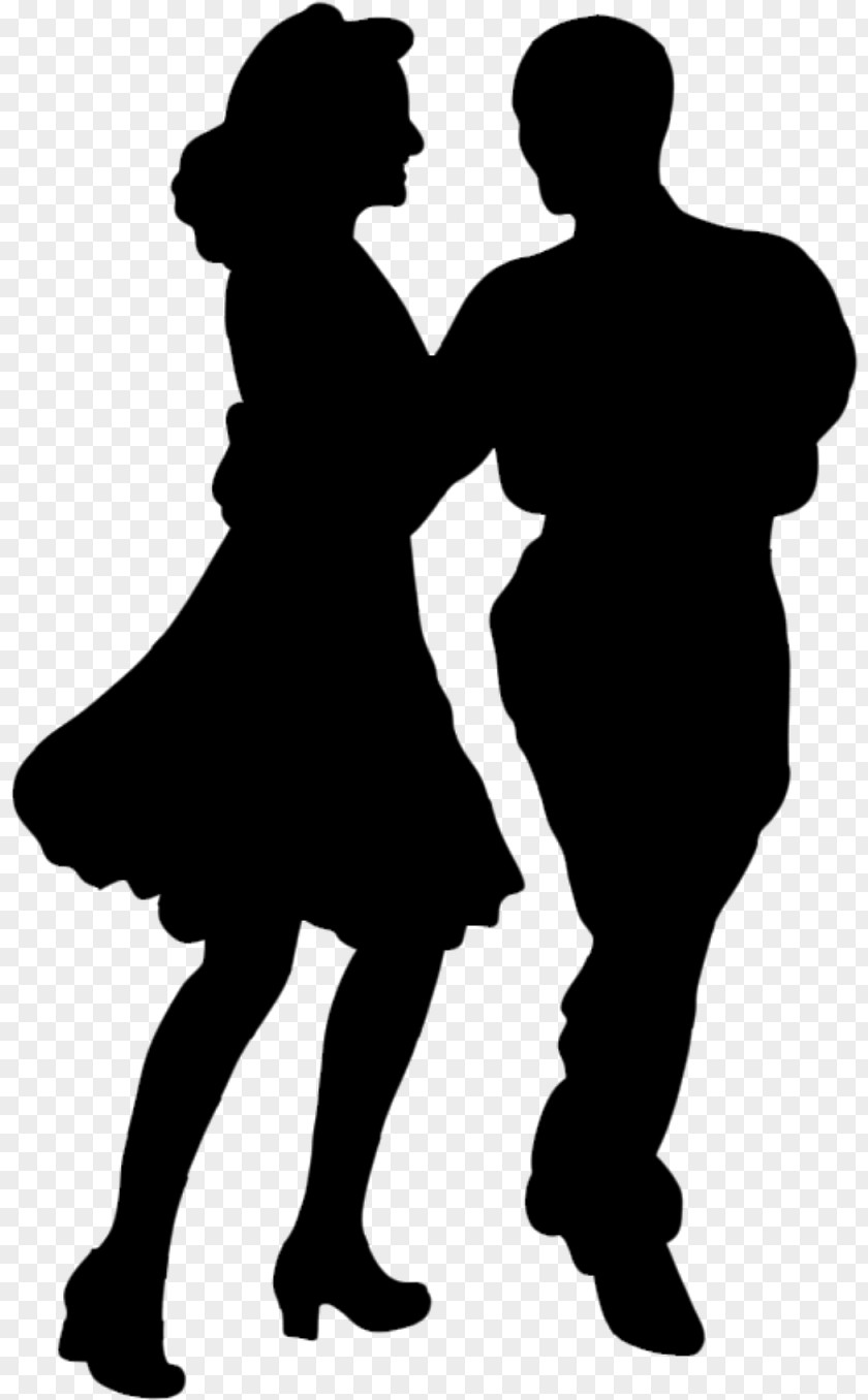 Romance Tango Dance Silhouette PNG