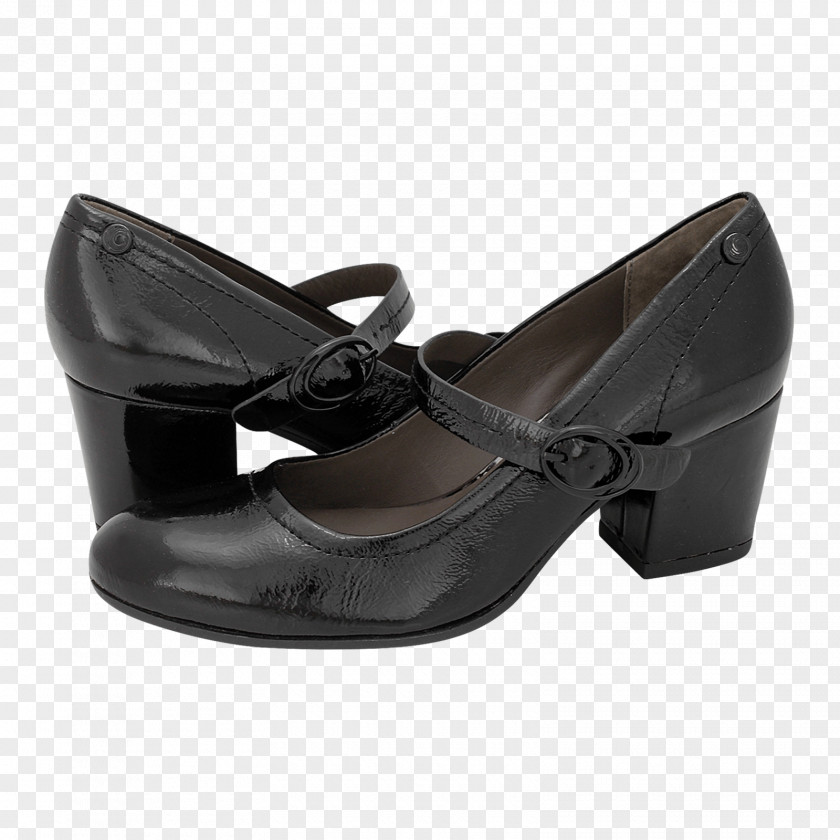 Slip-on Shoe Walking Pump Black M PNG