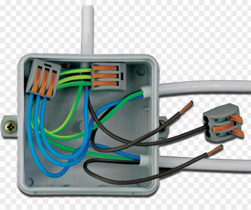 WAGO Kontakttechnik Electrical Connector Terminal Wires & Cable PNG