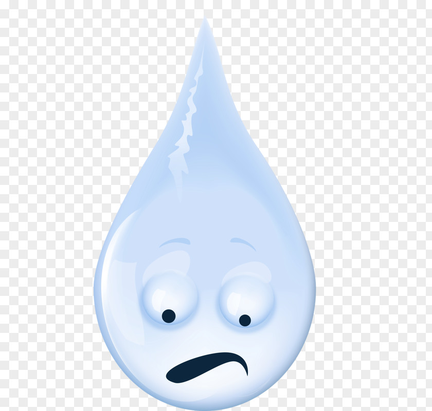 Water Emoji Droplet Drop Face Emoticon Smiley PNG