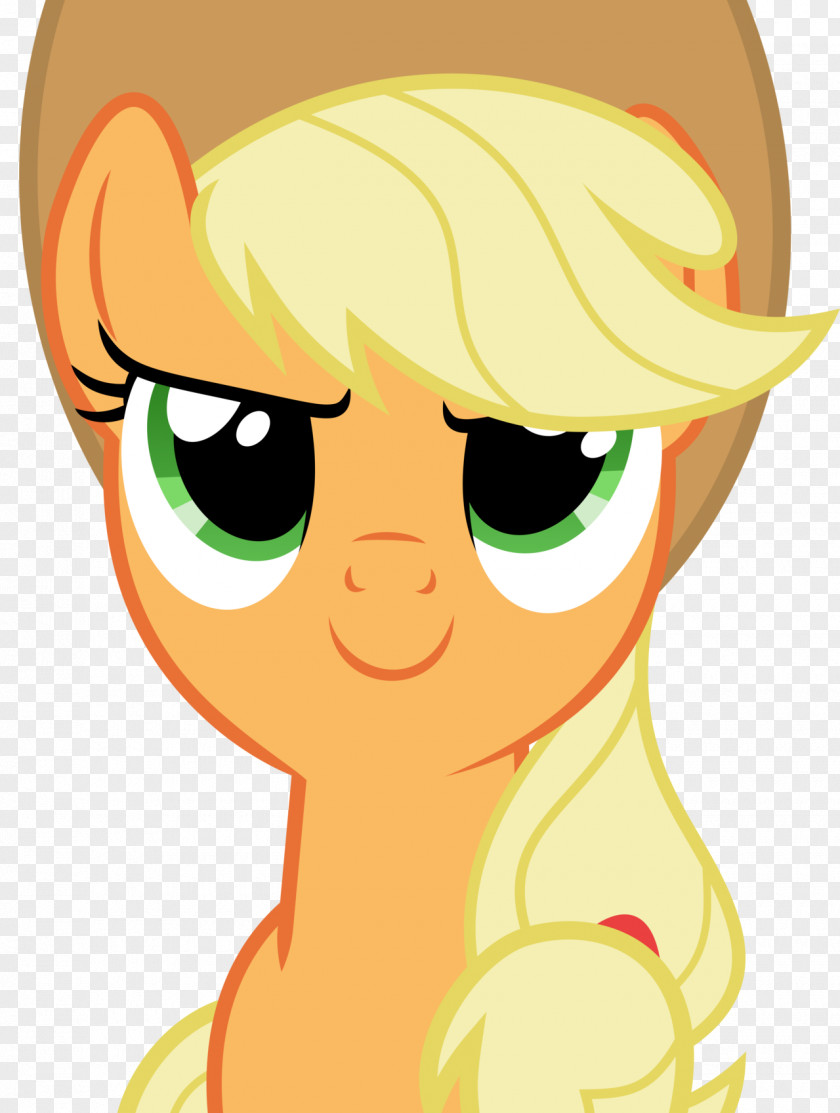 Eye Applejack My Little Pony: Friendship Is Magic Fandom Yellow PNG