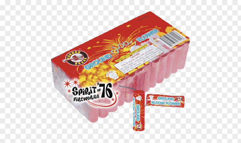 Fireworks Bloom Product Snack PNG
