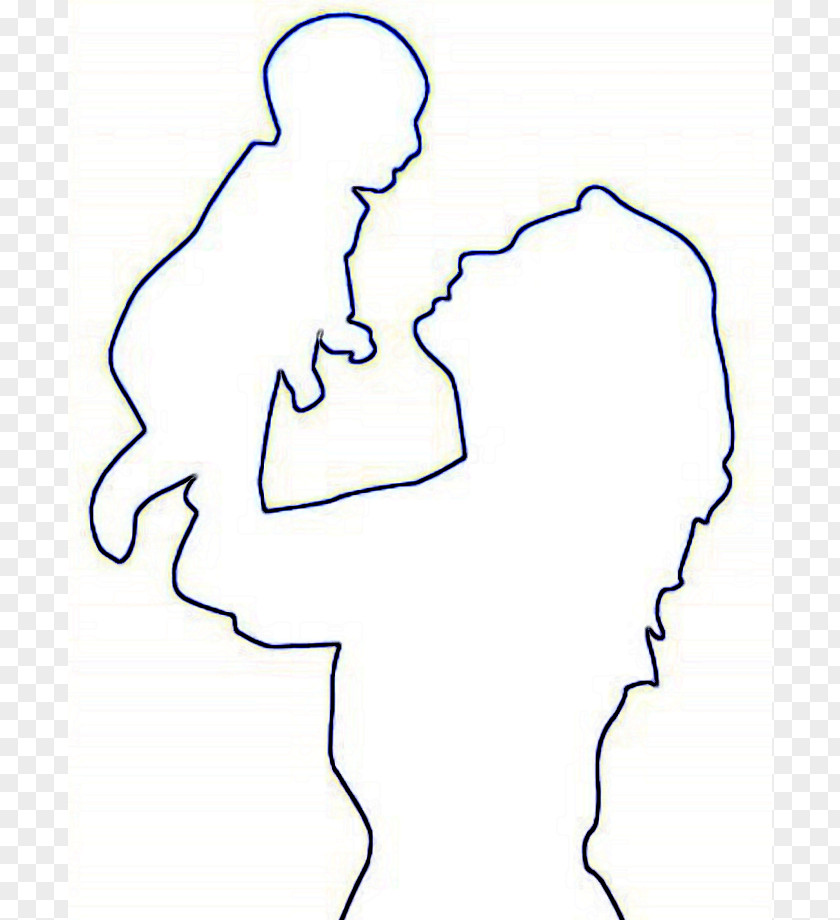 Hand Outline Mothers Day Craft Fathers PNG