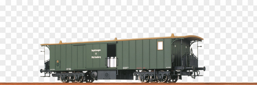 Railroad Car Passenger Rail Transport HO Scale Baggage PNG
