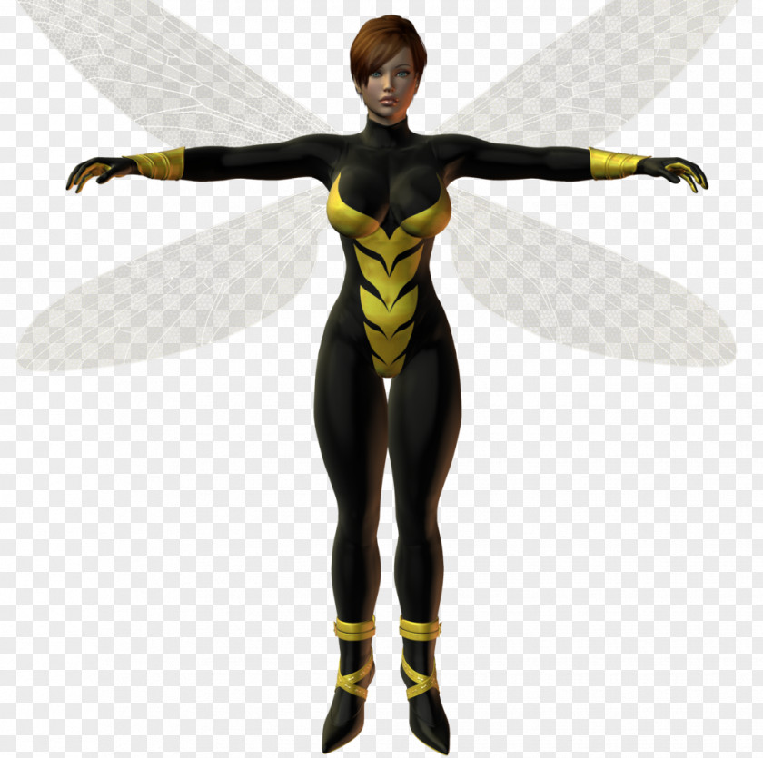 Wasp Wetsuit Personal Protective Equipment Insect Costume Character PNG