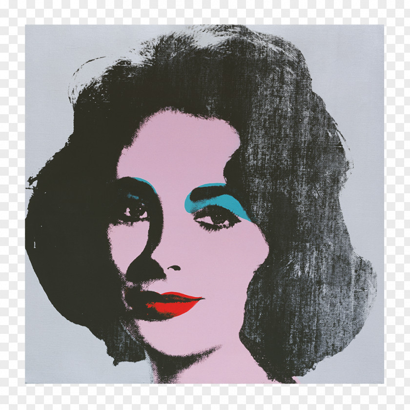 Square Frame Elizabeth Taylor The Andy Warhol Museum Campbell's Soup Cans Art Painting PNG