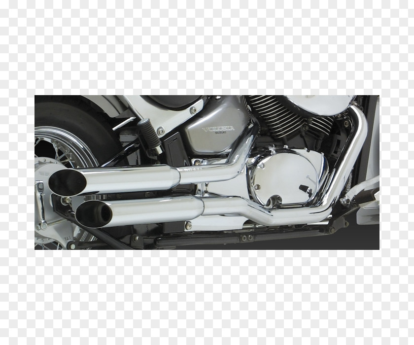 Suzuki Boulevard C50 M50 Exhaust System Motorcycle PNG