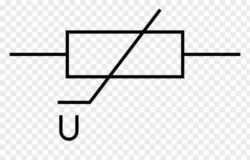 Symbol Varistor Resistor Electronic Electronics Electrical Resistance And Conductance PNG