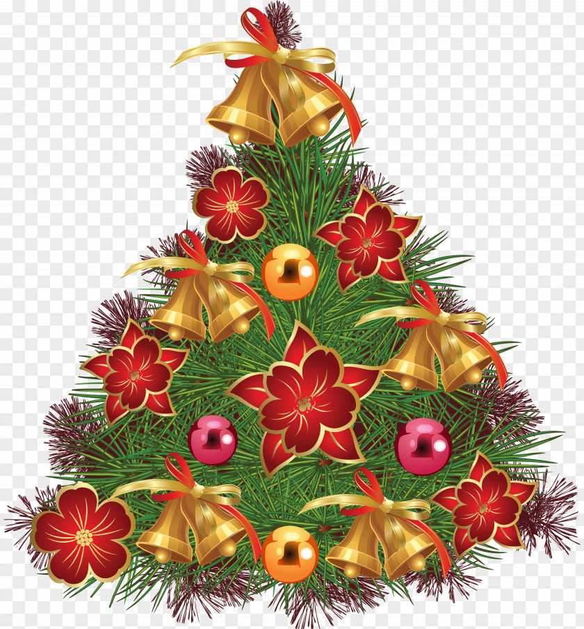 Christmas Tree Card Decoration PNG