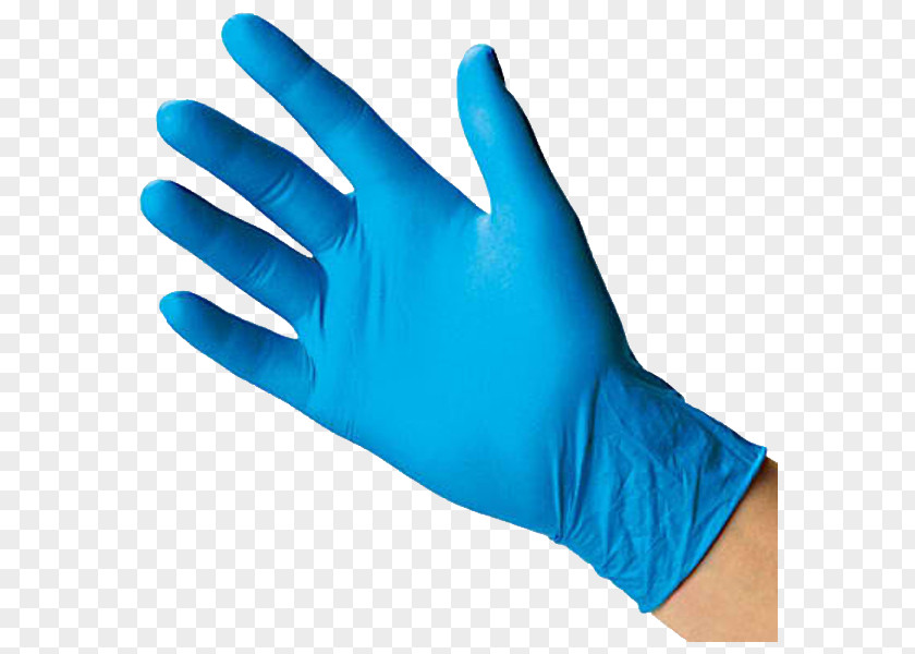 Medical Glove Nitrile Rubber Latex PNG
