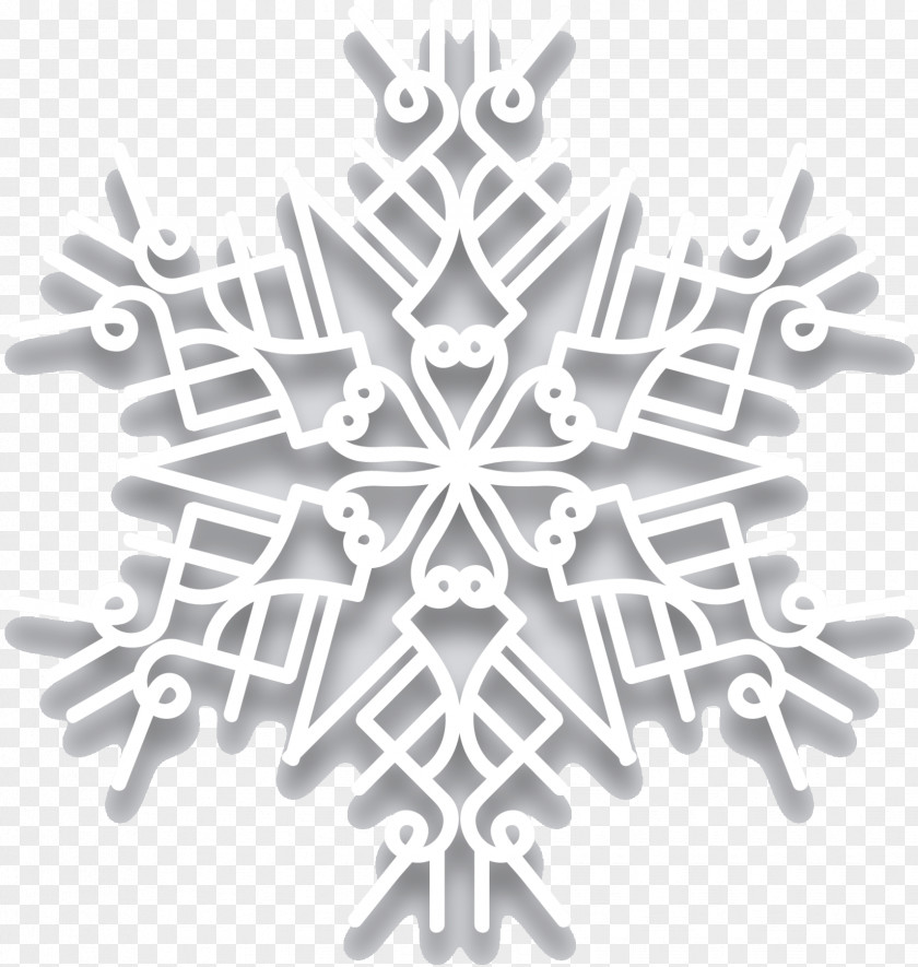 Paper Snowflake Vector Graphics Pattern PNG