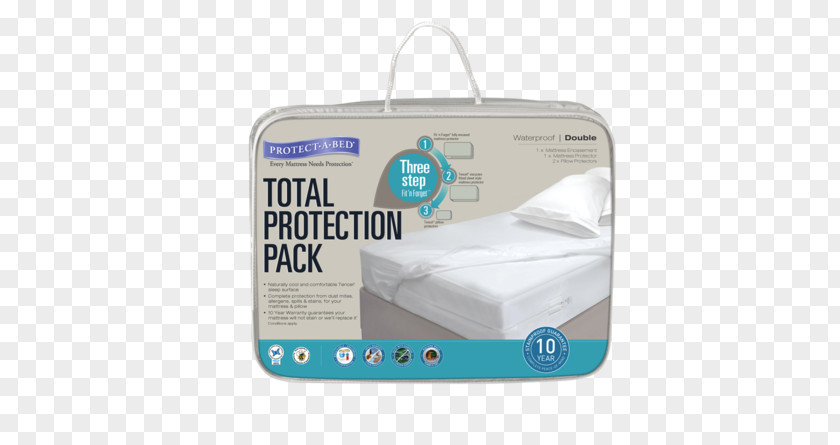 PROTECTIVE EQUIPMENT Mattress Protectors Cots Pillow Protect-A-Bed PNG