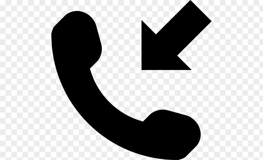 Symbol Telephone Call Mobile Phones Arrow PNG