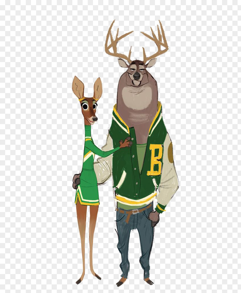 Deer The Art Of Zootopia Concept Model Sheet Artist PNG