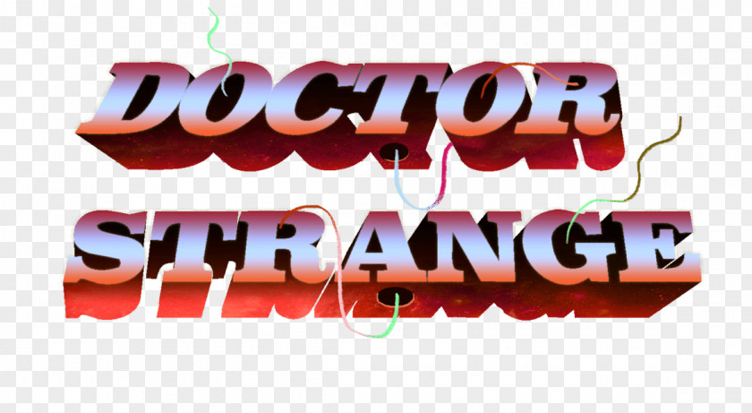 Dr. Strange Magic Circle Logo Brand Font PNG