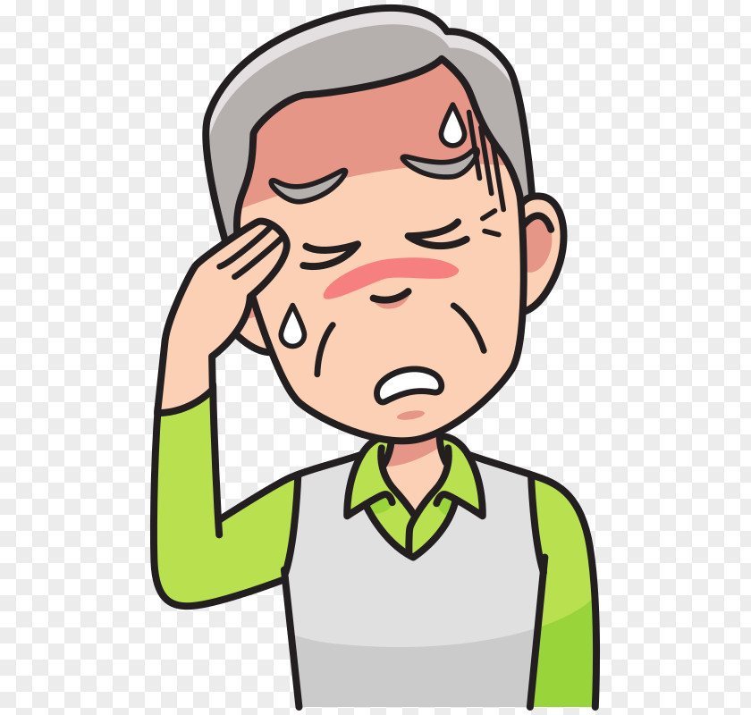 Headache Grandfather Clip Art PNG