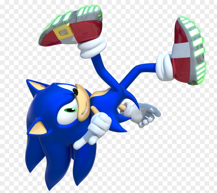 Sonic Riders Series 3D Metal The Hedgehog Dash PNG