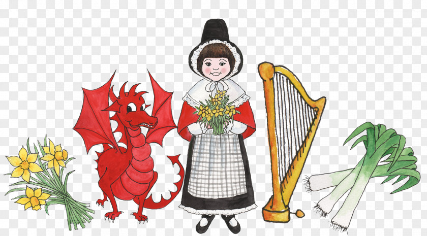 St Davids Saint David's Day Welsh Dragon March 1 Greeting & Note Cards PNG