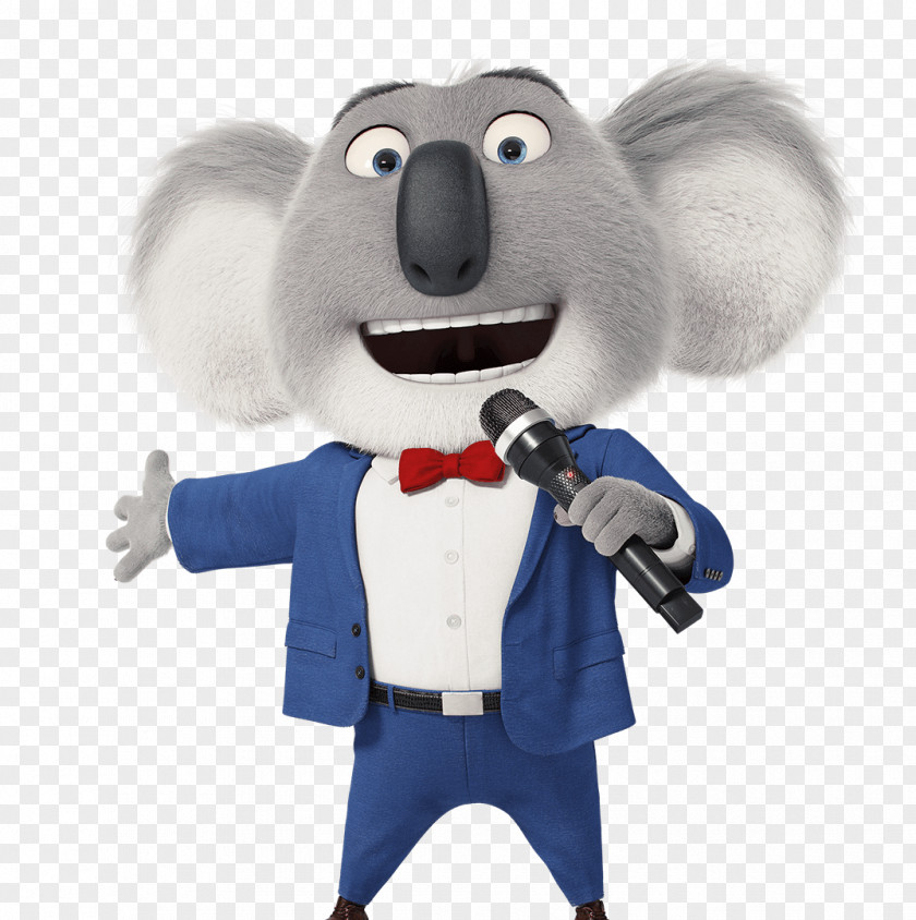 Koala Buster Moon Sing Illumination Entertainment Film Cinema PNG