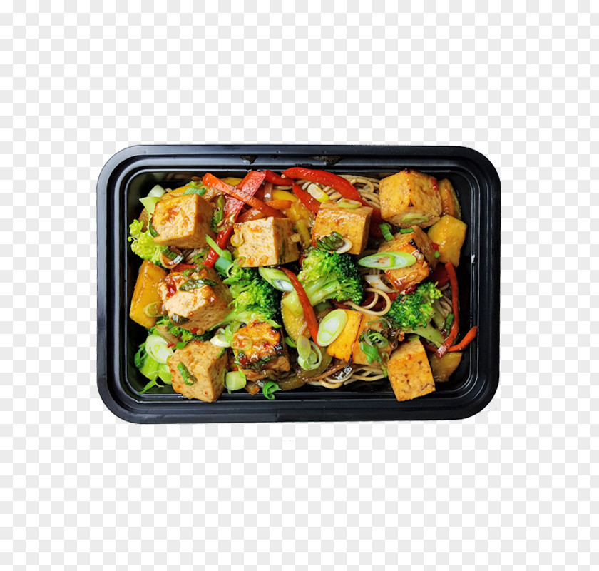 Menu Vegetarian Cuisine Asian French Toast Tofu Meal PNG