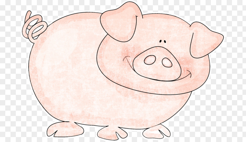 Pig Domestic Clip Art PNG