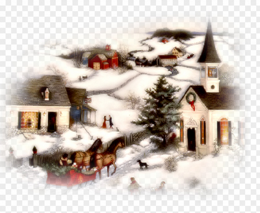 Postcard Christmas Card Winter Clip Art PNG