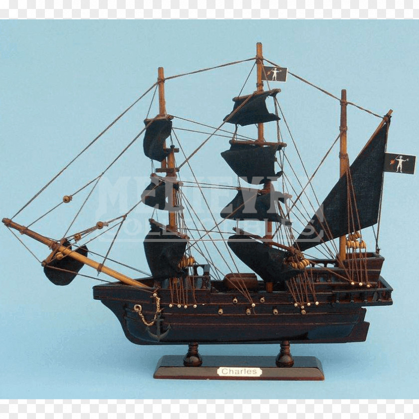 Ship Replica Wooden Model Black Pearl Piracy PNG