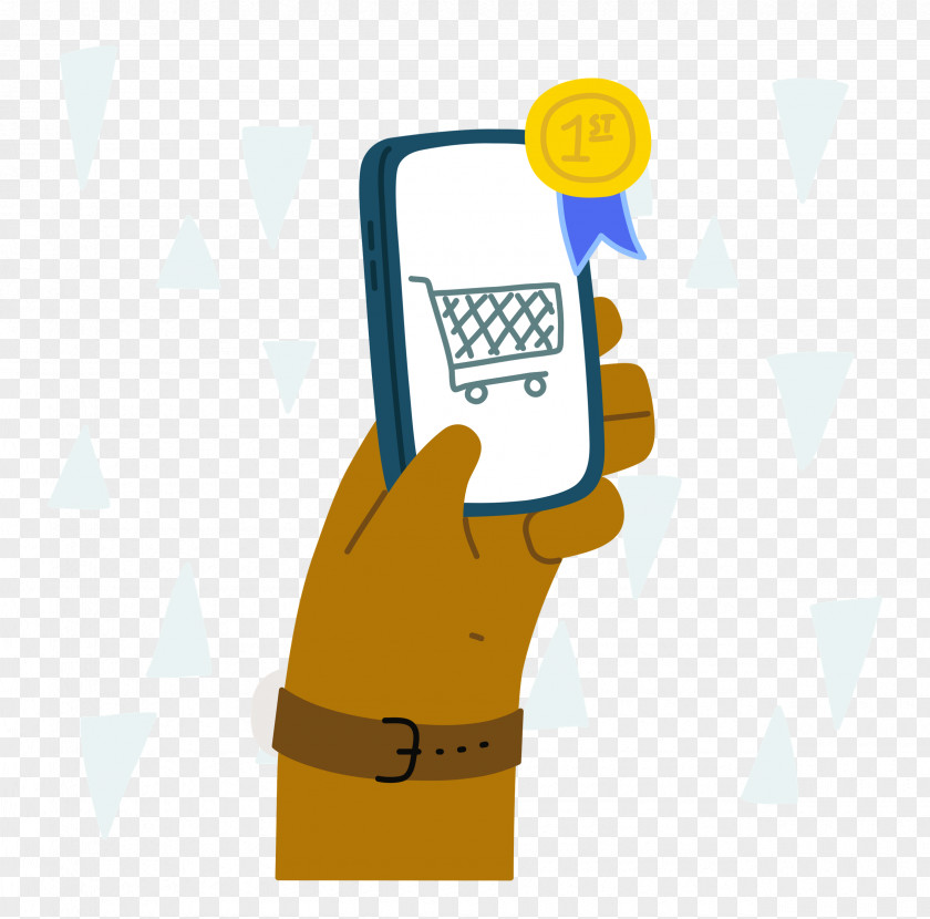 Shopping Mobile Hand PNG