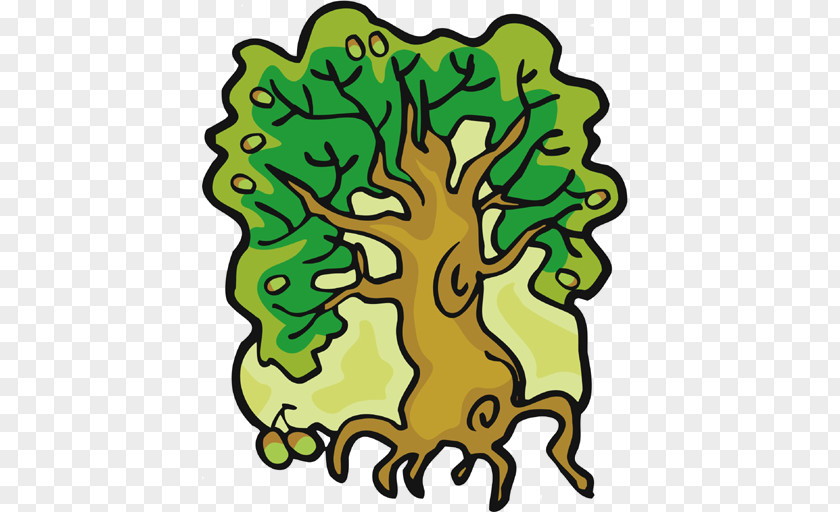 Tree Oak Leaf Clip Art PNG