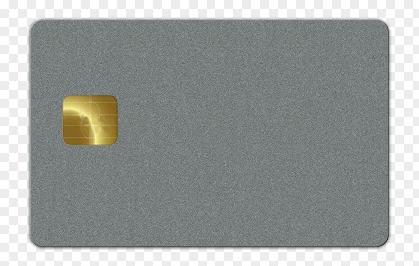 BLANK CARD Material Metal Rectangle PNG