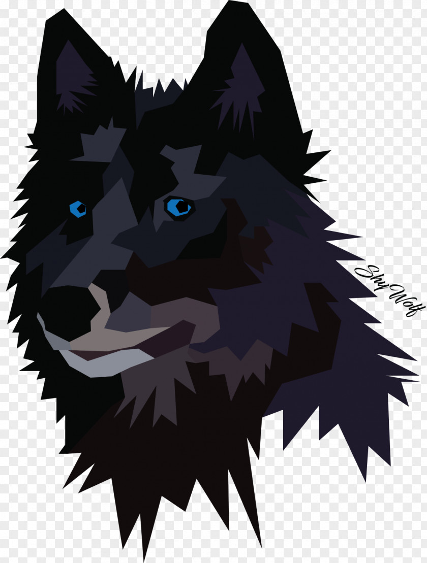 Dog Whiskers Cat Werewolf Illustration PNG
