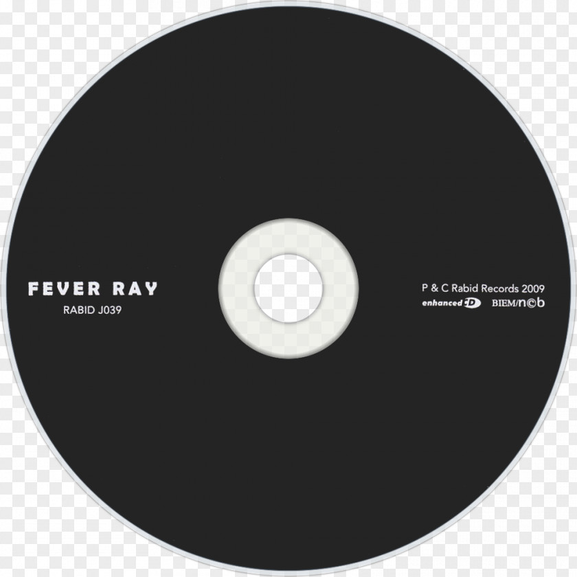FEVER Compact Disc Phonograph Record Data Storage Wilted Hopes Disk PNG