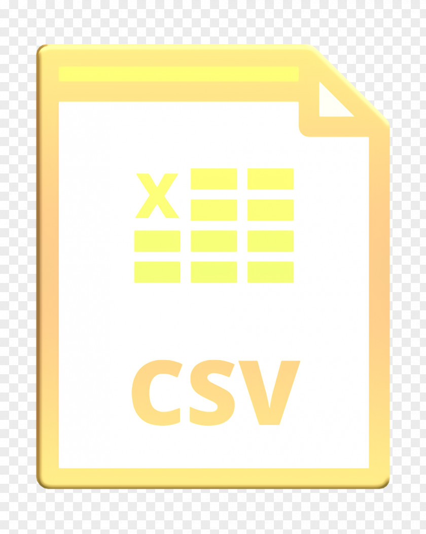Files Types Icon Csv PNG