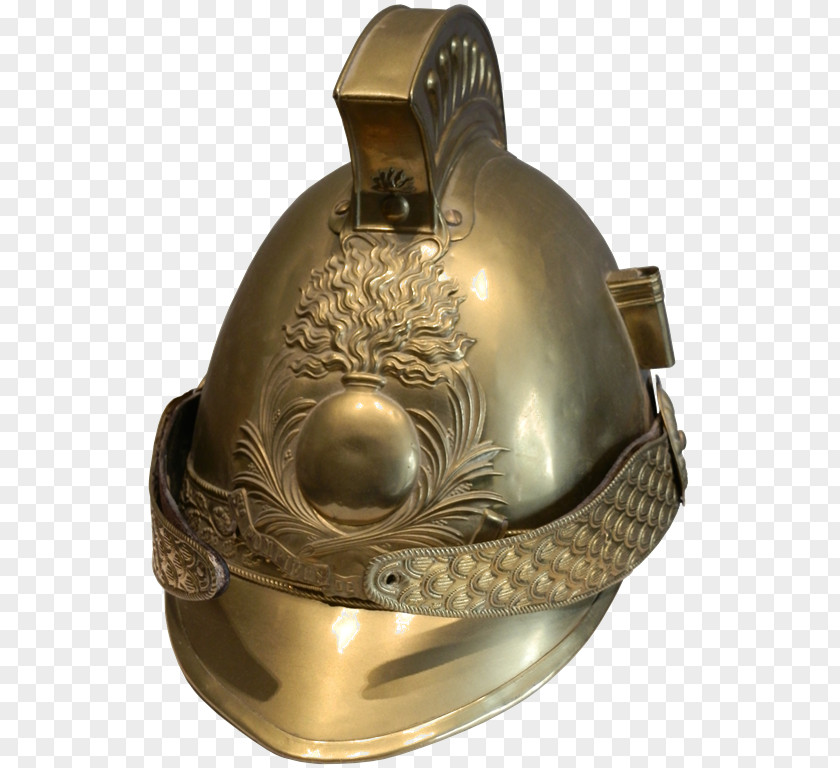 Helmet Firefighter's Brass Sapper PNG